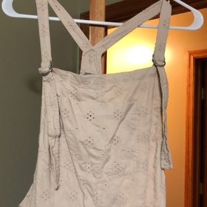 Aerie blush overalls!